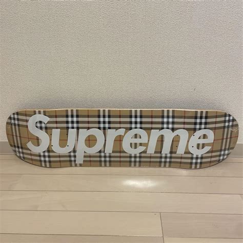 burberry supreme bucket|supreme burberry skateboard.